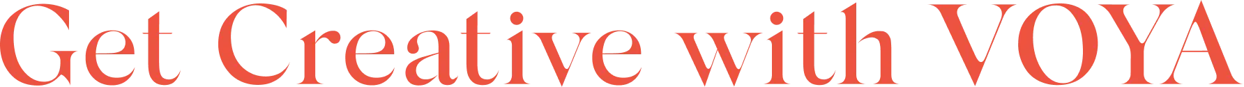 Get creative with VOYA